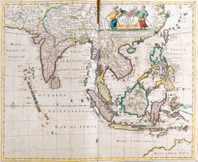 Pakistan, Indien, Nepal, Bhutan, Bangladesh, Burma, Thailand, Laos, Kambodja, Vietnam, Malaysia, Indonesien, Filippinerna av Frederick de Wit