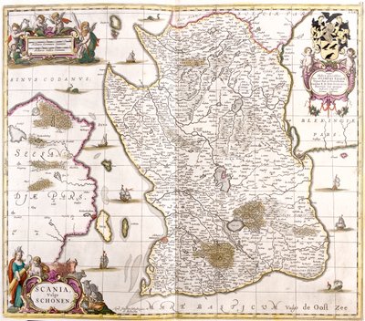 Scania, Sverige av Frederick de Wit