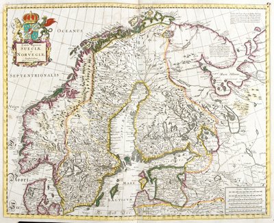 Sverige, Norge, Finland, Estland, Rysslands nordvästra federala distrikt av Frederick de Wit