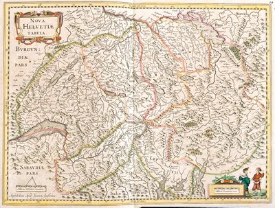 Schweiz av Frederick de Wit