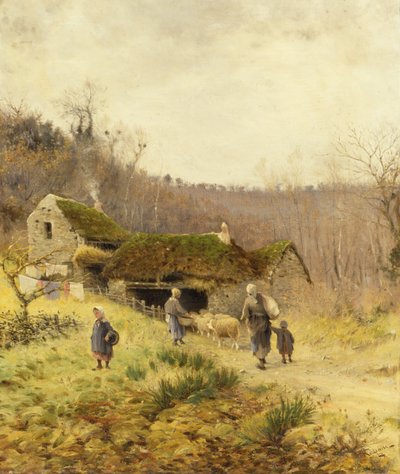En lantgård av Frederico Rossano