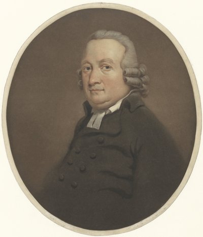 Porträtt av en man av Frederik Christiaan Bierweiler
