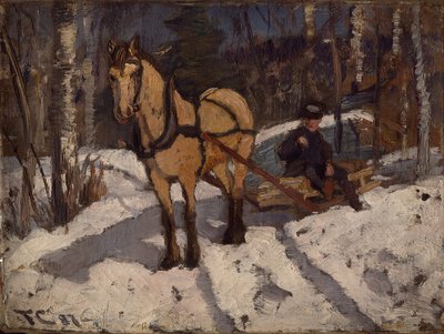 Skogshuggare av Frederik Collett