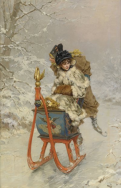 Slädeturen av Frederik Hendrik Kaemmerer