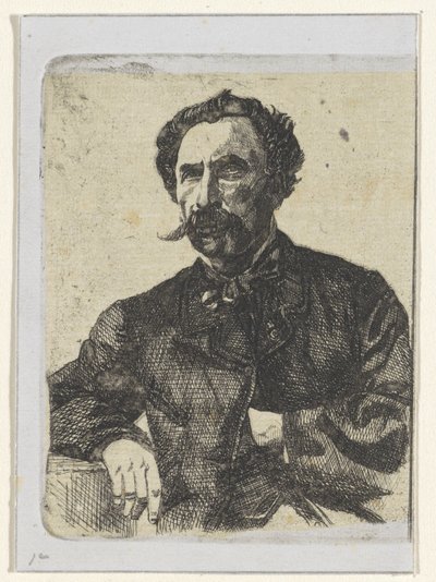 Porträtt av Samuel Verveer av Frederik Hendrik Weissenbruch