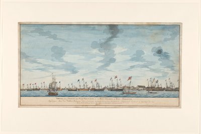 Utsikt över staden Paramaribo av Frederik Jägerschiöld (signed by artist)