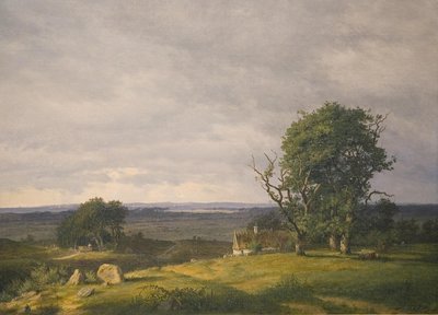 Landskap från Esromegnen av Frederik Rohde