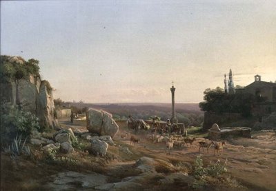 Nära brunnen, Tivoli, nära Rom av Frederik Rohde