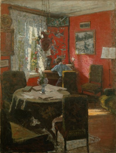 Inredning (målning) av Fredrik Kolstoe