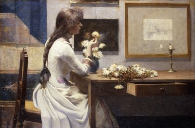 På morgonen; Le matin, 1889 av Freke Field