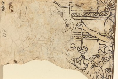 Kristus på ett guldsmedskors av French 15th Century