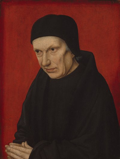 Porträtt av en kyrklig av French 15th Century