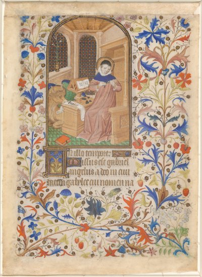 Sankt Lukas av French 15th Century