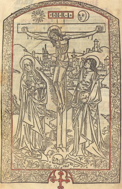 Korsfästelsen av French 15th Century