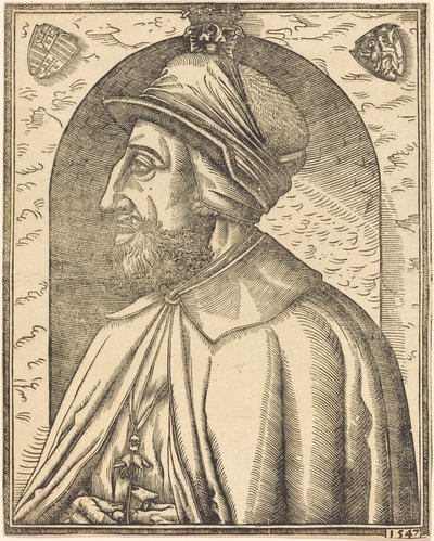 kung Ferdinand av Österrike av French 16th Century