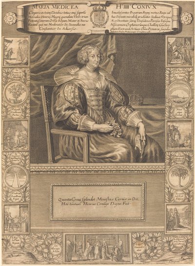 Marie de Medici av French 17th Century