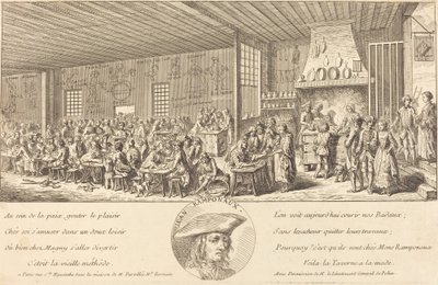 Kabaret av Ramponaux av French 18th Century
