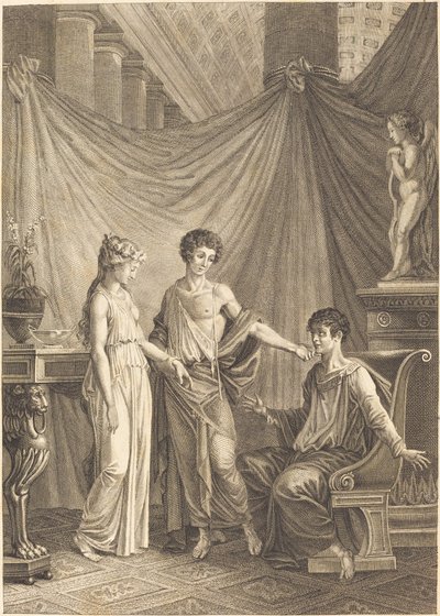 De två vännerna av French 18th Century