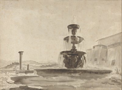 Fontänen av French 18th Century