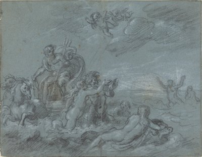 Neptunus triumf av French 18th Century