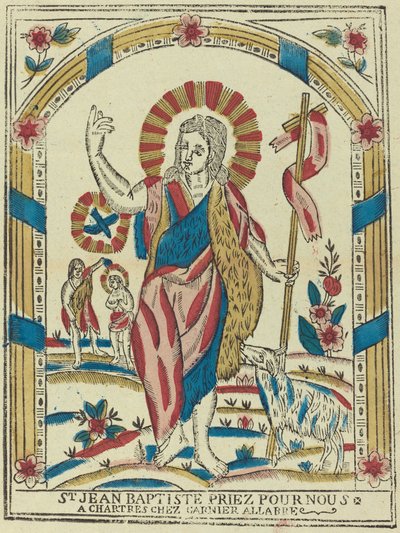 Johannes Döparen ber för oss av French 19th Century