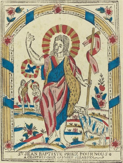 Johannes Döparen ber för oss av French 19th Century