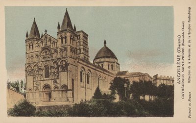 Angouleme, Charente, Saint-Pierre-katedralen av French Photographer