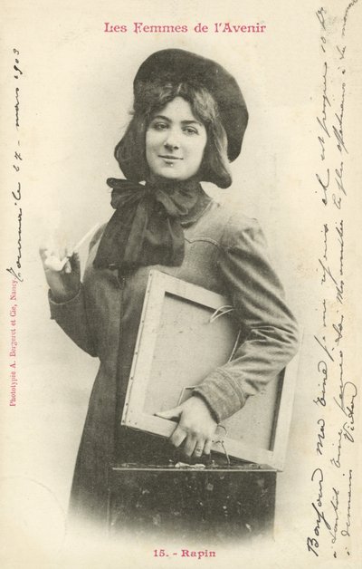 Konstnär, Framtidens Kvinna av French Photographer