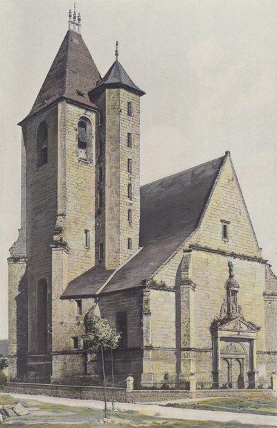 Assier, Kyrka, Ensemble N O av French Photographer