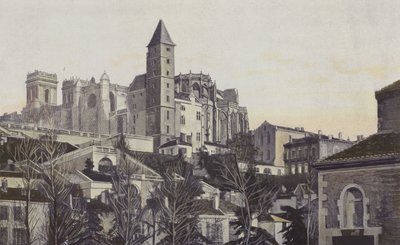 Även Cathedrale, Ensemble S E av French Photographer