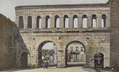 Autun, Porte Saint-Andre, Tillsammans av French Photographer