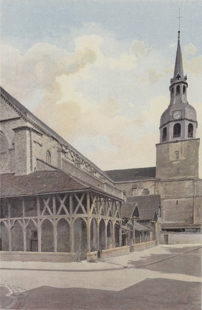 Bar-sur-Aube, Saint-Pierre-kyrkan, Ensemble S O av French Photographer