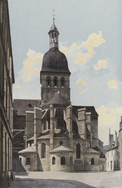 Beaune, Notre-Dame-kyrkan, Apsid av French Photographer