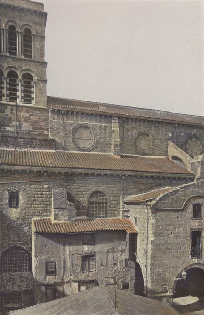Brioude, Saint-Julien-kyrkan, sidoveranda S av French Photographer