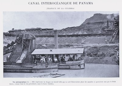 Panama Interoceanic Canal, Culebra Works (s/v foto) av French Photographer
