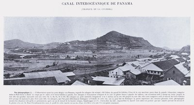 Panama Interoceanic Canal, Culebra Works (s/v foto) av French Photographer