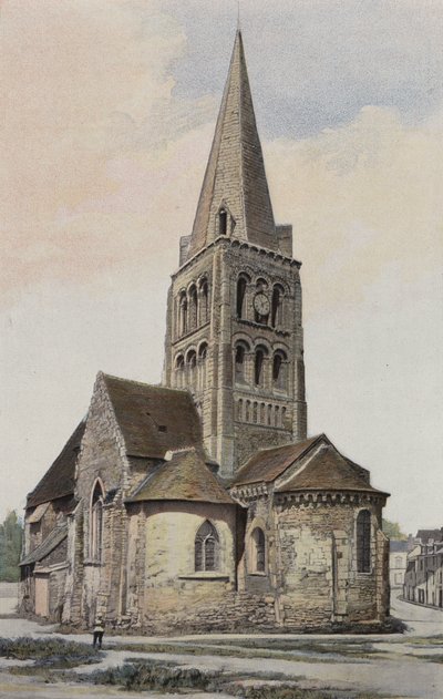 Chemille, Notre-Dame Church, Together S E av French Photographer