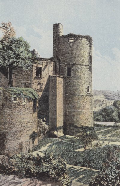 Clisson, Towers och grop av French Photographer