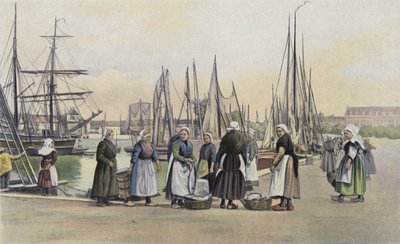 Concarneau, hamnen av French Photographer