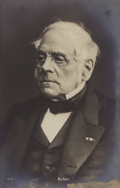 Daniel Auber, fransk kompositör (1782-1871) av French Photographer