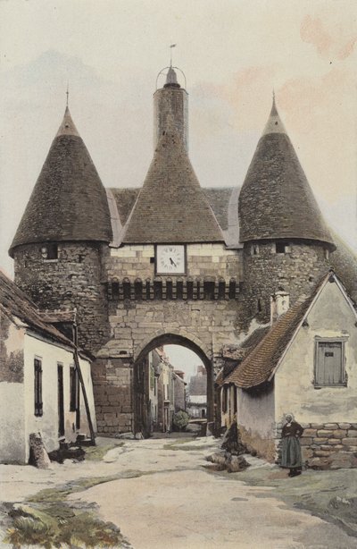 Deols, Gamla stadsporten av French Photographer
