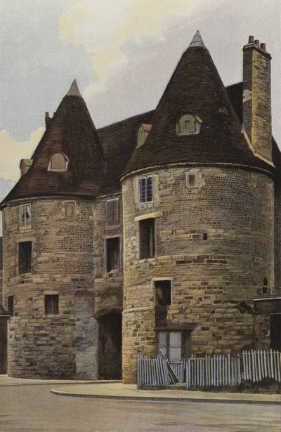 Dieppe, Porte du Port-dOuest (havskusten) av French Photographer