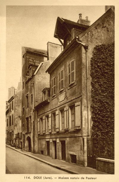 Dole, Jura, Pasteurs födelseplats av French Photographer