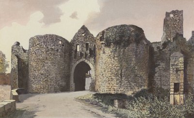 Domme, Porte des Tours och resterna av vallarna av French Photographer