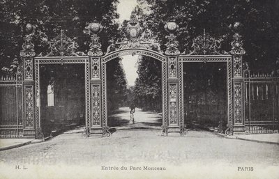 Entré, Parc Monceau, Paris (s/v foto) av French Photographer
