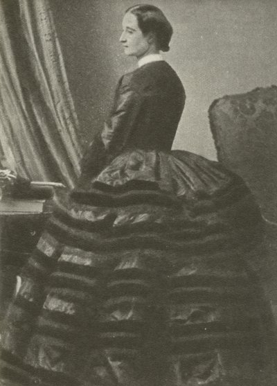 Eugenie De Montijo, hustru till Napoleon III (s/v foto) av French Photographer