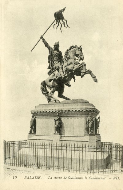 Falaise, Statyn av Vilhelm Erövraren, ND av French Photographer