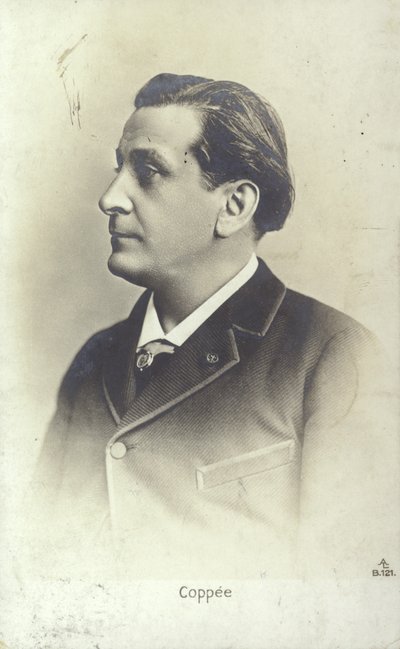 Francois Coppee (1842-1908), fransk poet och romanförfattare av French Photographer