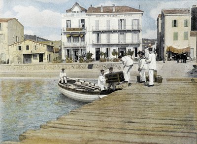 Franska flottan, sent 1800-tal: tillståndarnas bagage - Bibl. des Arts deco. av French Photographer