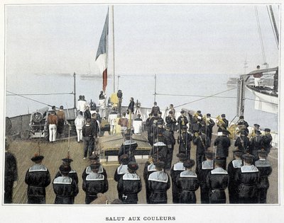 Franska flottan, slutet av artonhundratalet: räddning till färger - Bibl. des Arts deco. av French Photographer
